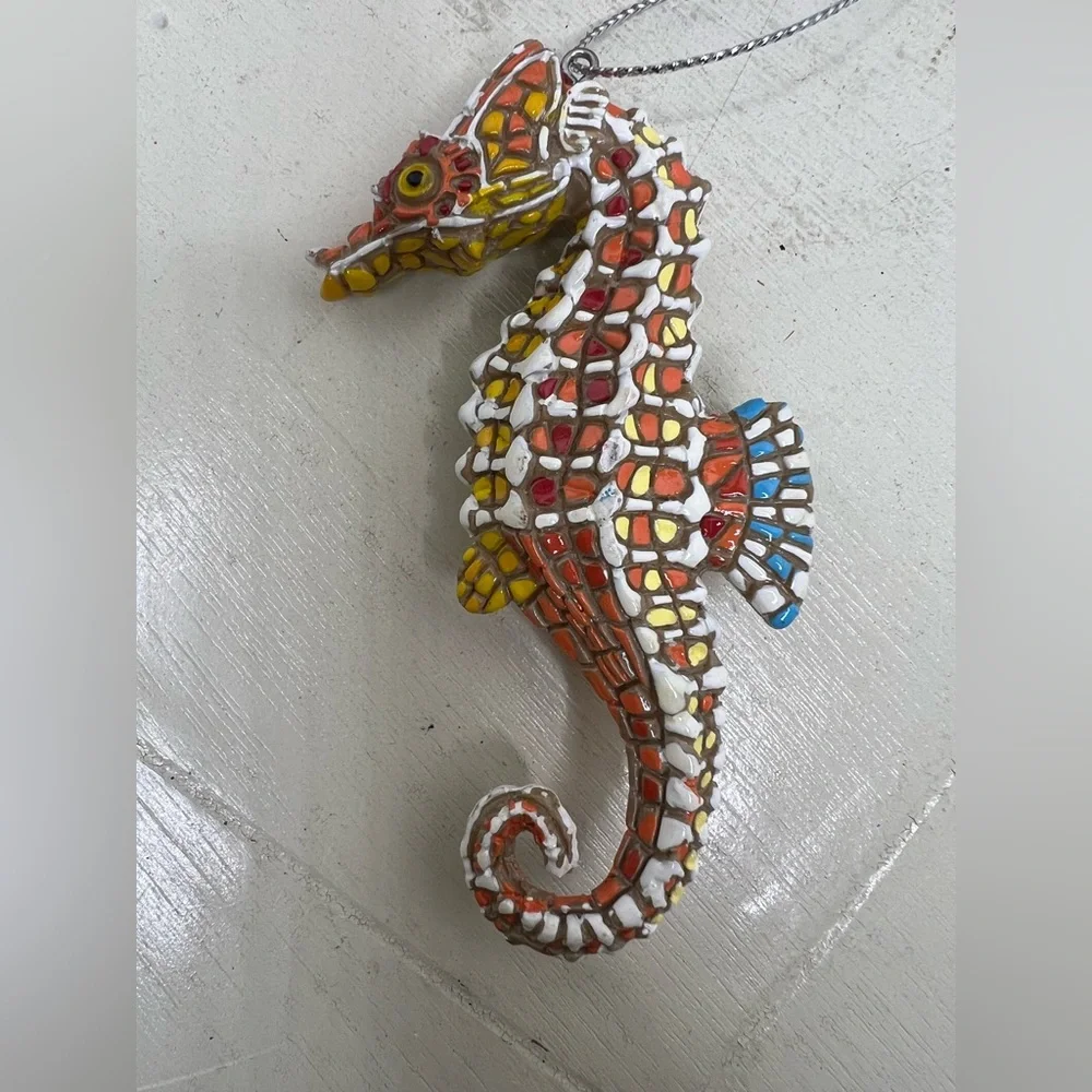 Brand New-Barcino Seahorse – Hand Painted